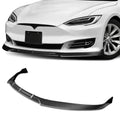 STP-Style Front Bumper Lip 16-20 Tesla Model S