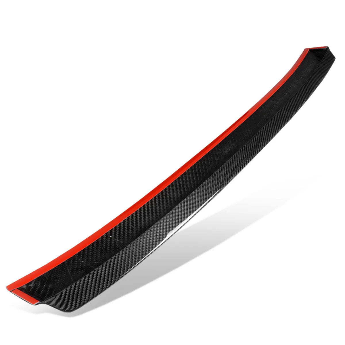 17-21 Mercedes-Benz C63 AMG C300 C200 Coupe Rear Window Windshield Roof Spoiler - Carbon Fiber