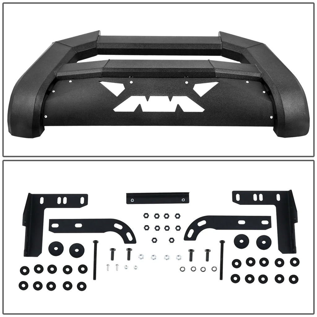 05-15 Toyota Tacoma Front Bumper Grille Guard - Carbon Steel