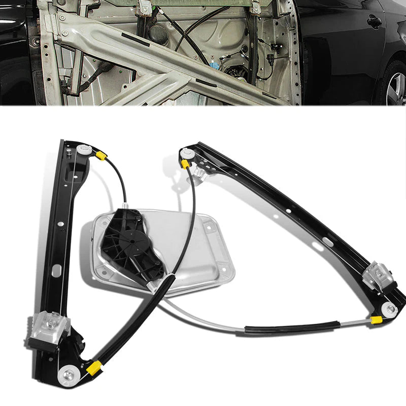 05-14 Volkswagen Jetta Bora Power Window Regulator w/o Motor - Front Right Passenger Side