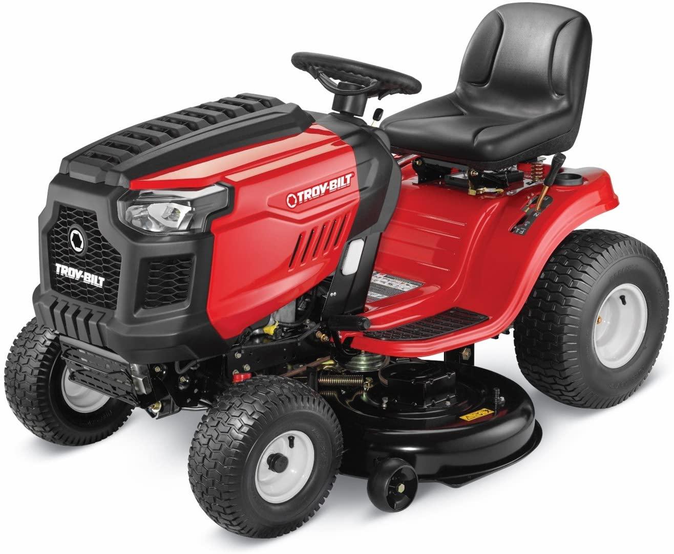 2026 Troy-Bilt Horse 42′′ Hydrostatic Lawn Riding Mower, 579cc Engine, High Back Seat, 2-Year Warranty
