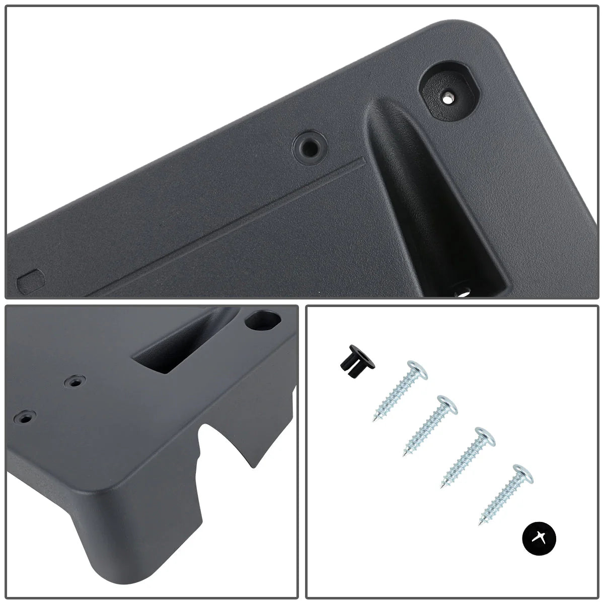 Front License Plate Mounting Bracket 20-21 Mercedes-Benz GLC300