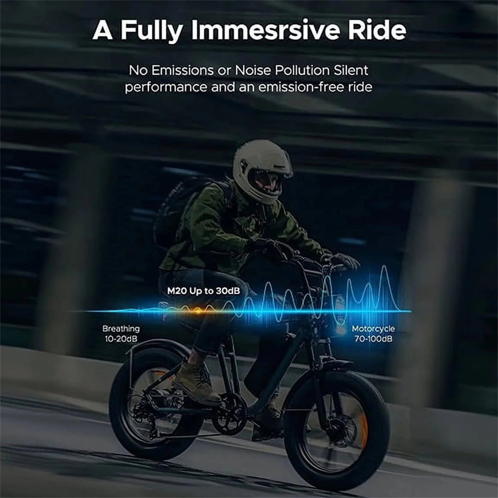 2026 AKEZ Electric Bike for Adults - 1000W 28mph Moped Ebike with 48V 13A Removable Battery, Up to 94 Miles All Terrain Off Road E-Bike with 20*4.0" Fat Tire,Full Suspension,7-Speed UL Certified