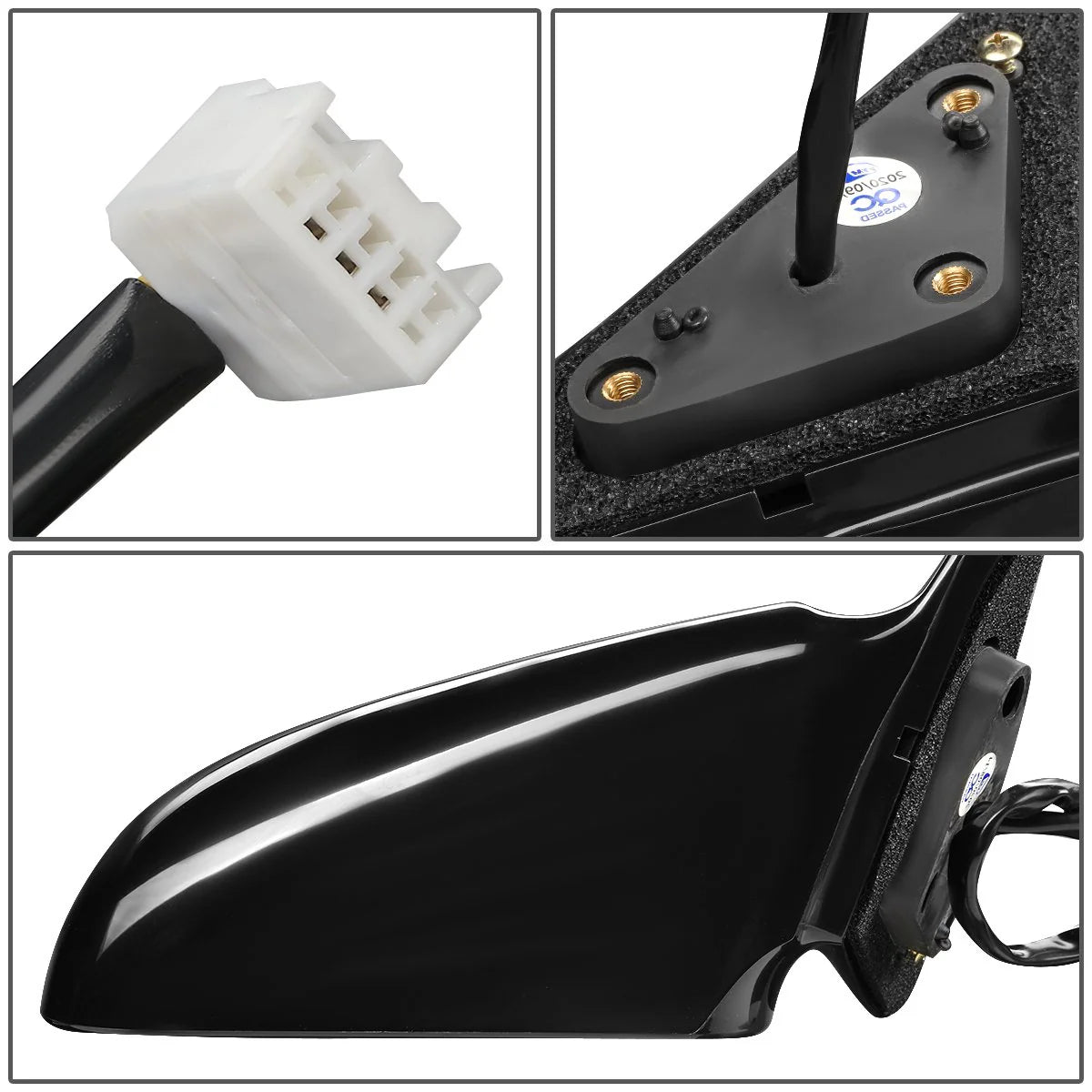 Powered Side View Mirror (Right) 99-03 Toyota Solara