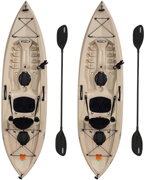 2026 Lifetime 90806 Tamarack Angler 100 Fishing Kayak C 2 Pack (Paddles Included)