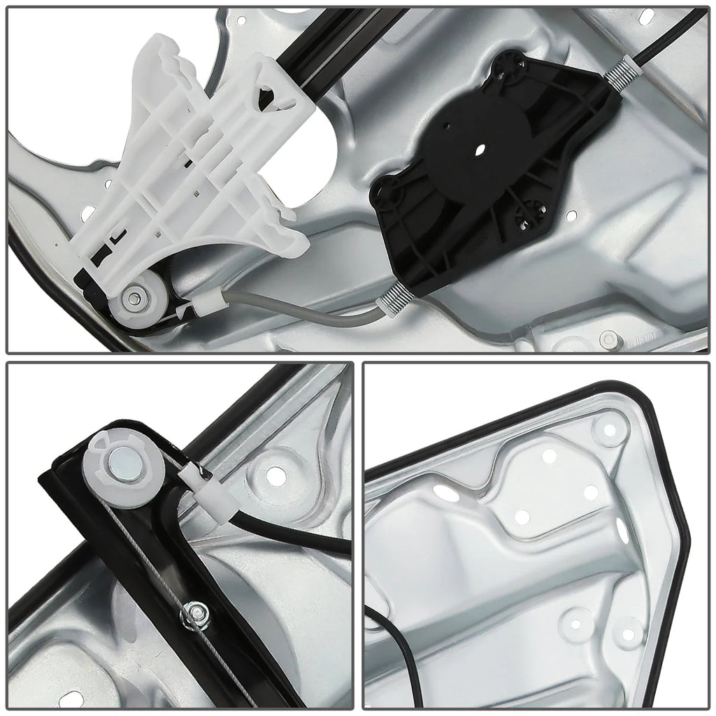 99-06 Volkswagen Jetta Golf Power Window Regulator w/o Motor - Rear Left Driver Side
