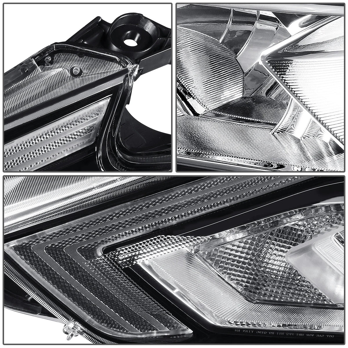 Factory Style Projector Headlight (Left) 16-18 Nissan Altima