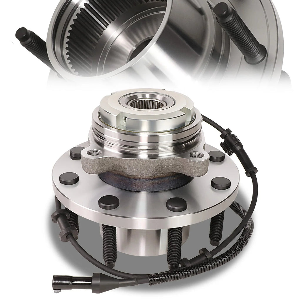 Front Wheel Bearing & Hub Assembly 99-04 Ford F-250 F-350 Super Duty, 00-02 Excusion 4WD