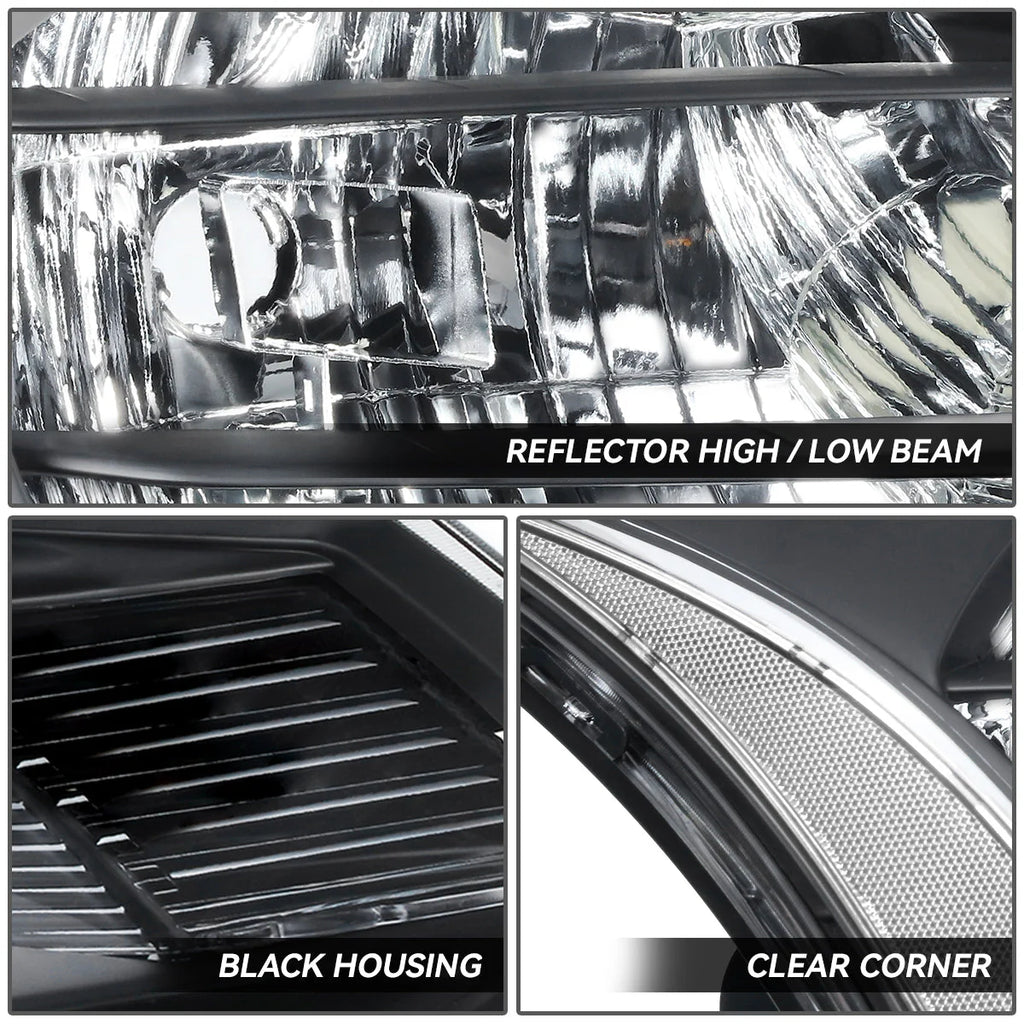Factory Style Headlights 08-11 Ford Focus