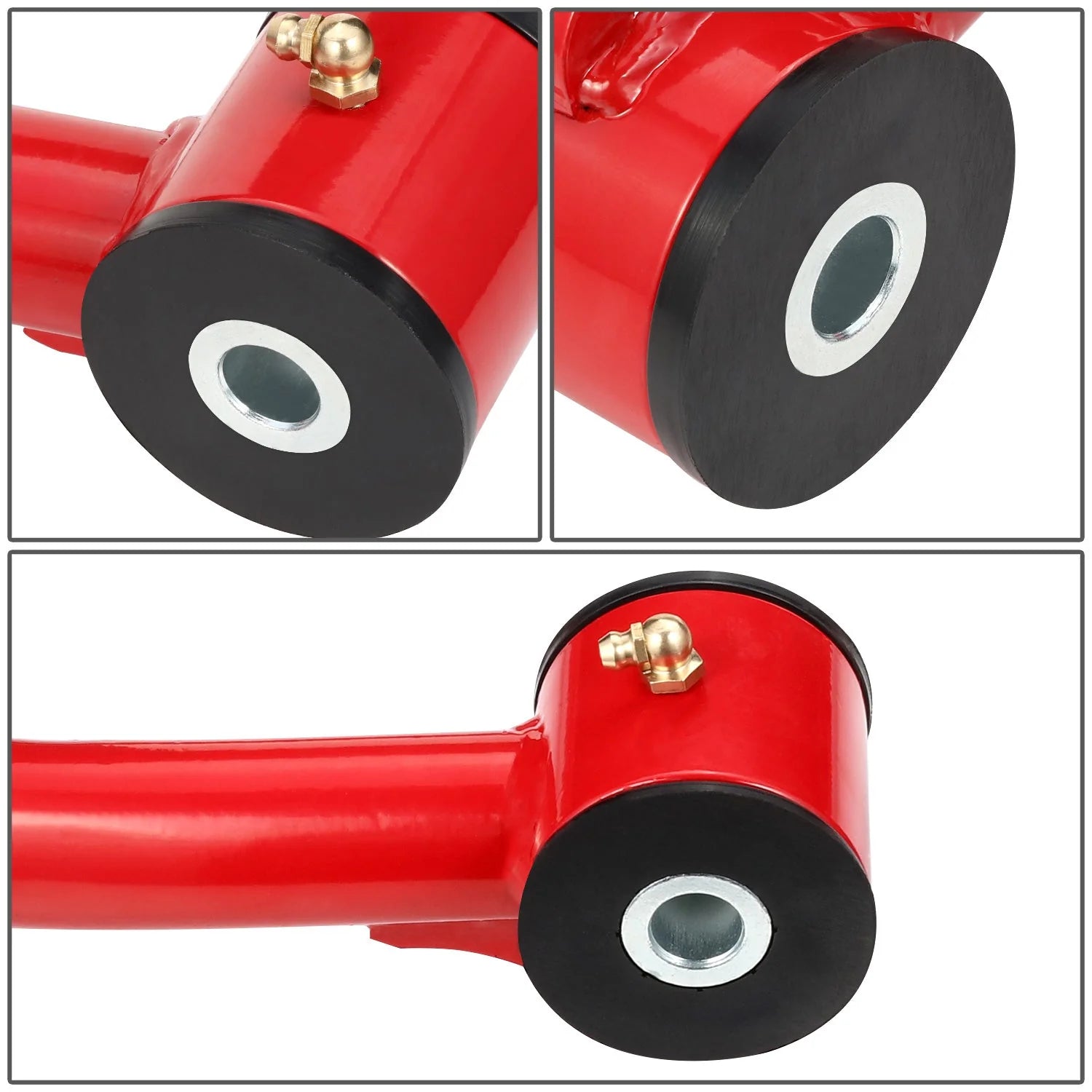 04-22 Ford F150 Lincoln Navigator 2-4 in. Lifted Front Upper Control Arms (Red)