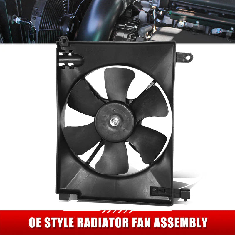 2004 Chevrolet Aveo with A/C Radiator Cooling Fan Assembly - GM3117105