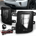 LED Projector Fog Lights w/ Switch Wiring Harnesses 16-19 Chevy Silverado 1500