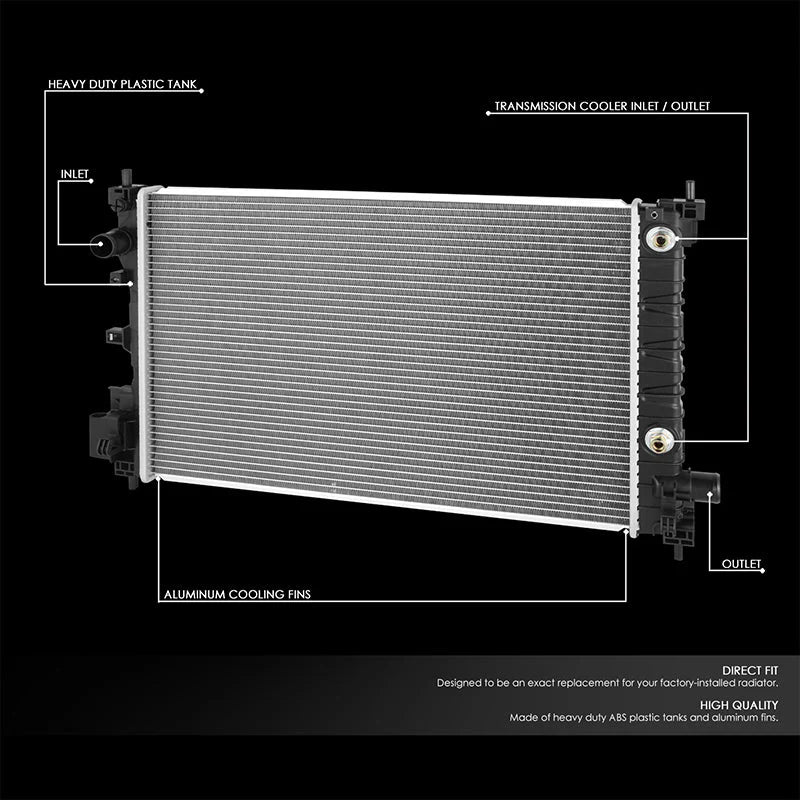 13590 Replacement Radiator 16-22 Chevy Spark