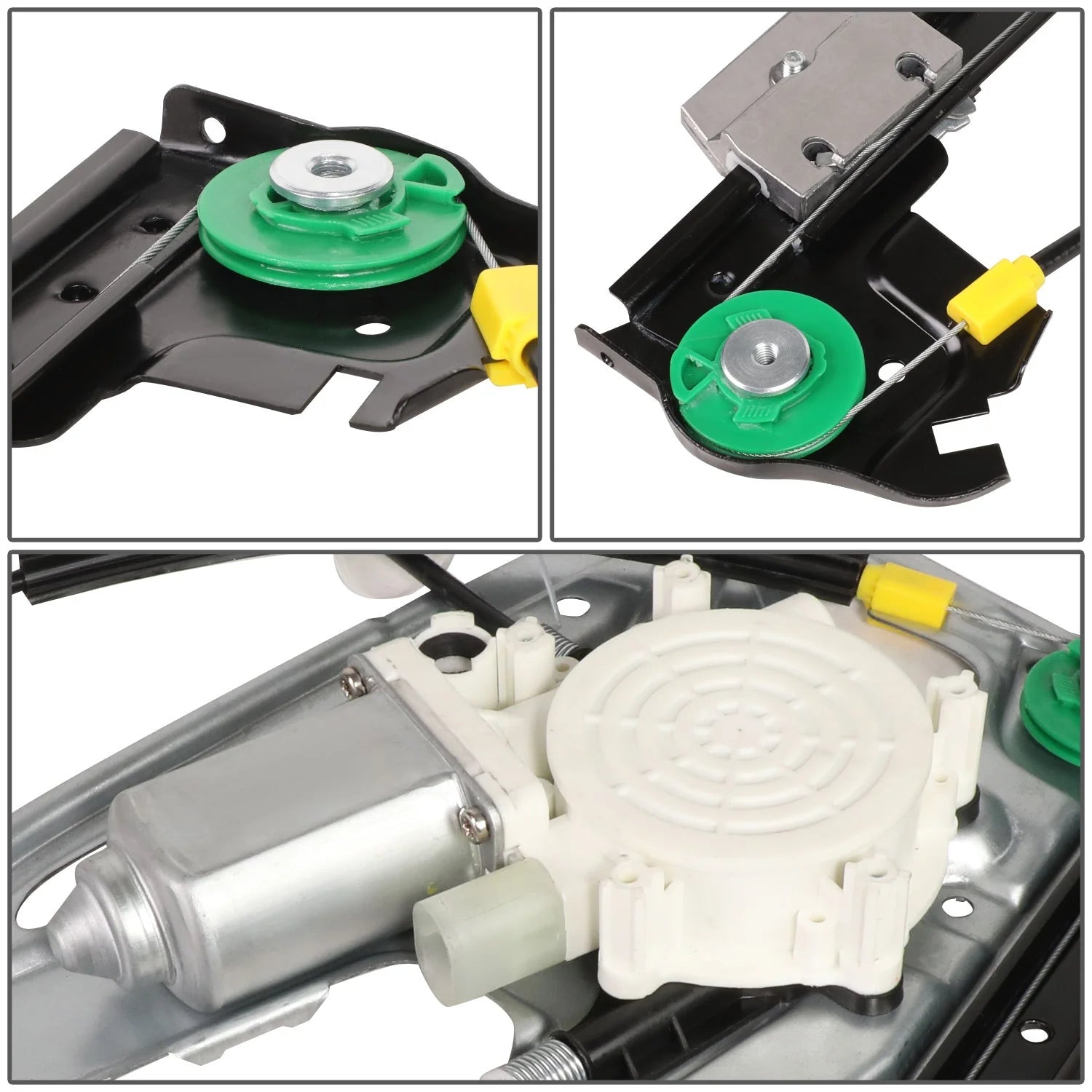 01-03 BMW 525I 530I M5 Power Window Regulator w/Motor - Front Right Passenger Side