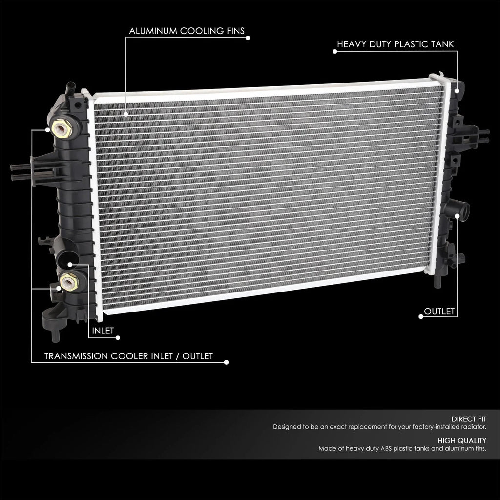 13058 Replacement Radiator 08-09 Saturn Astra 1.8L