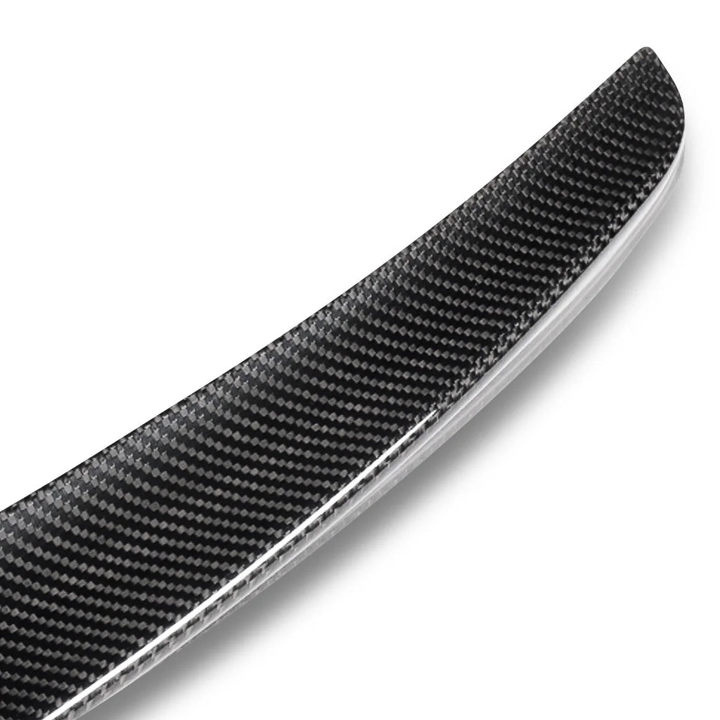 V-Style Duck Bill Carbon Fiber Rear Trunk Lid Spoiler 14-21 BMW 2-Series F22 Coupe