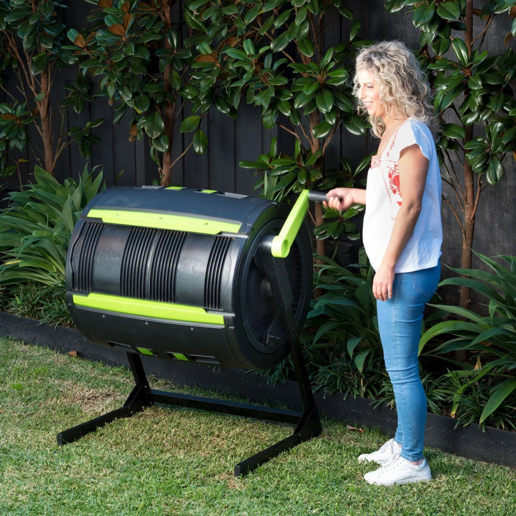 2026 65-Gallon Compost Tumbler And Cart Combo