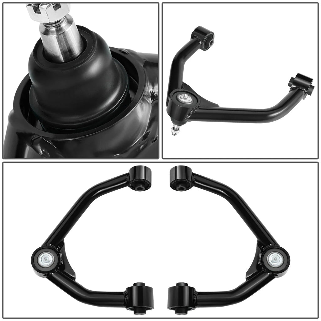 15-22 Chevrolet Colorado GMC Canyon 2-4 in. Lifted Front Upper Control Arms (Black)