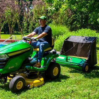 2026 42′′ Tow-Behind Lawn Sweeper, 24 cu. ft. Capacity, Adjustable Brushes