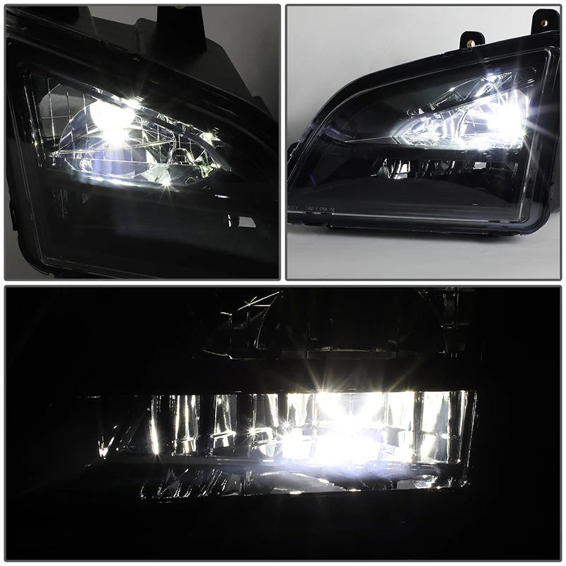 LED Clear Lens Fog Lights 18-22 Volvo VNL
