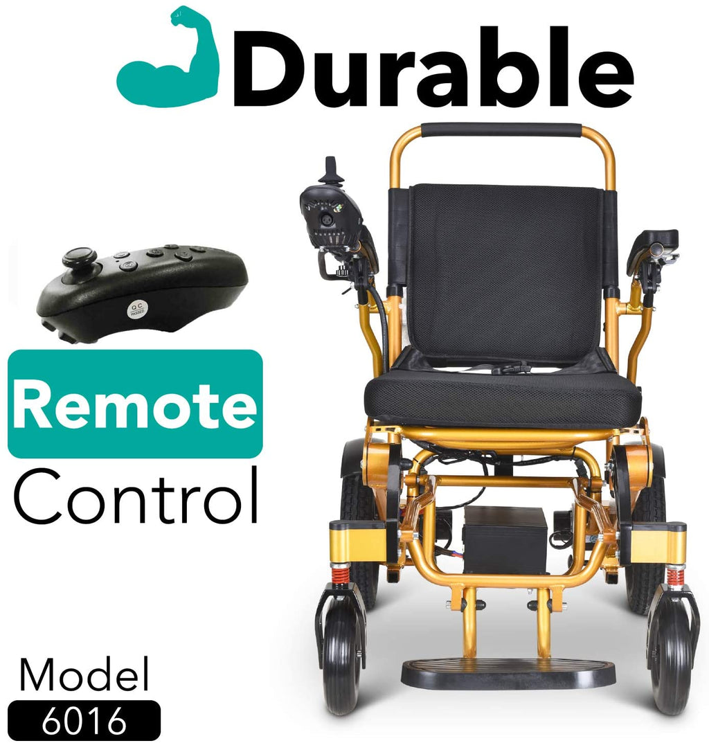 2026 2020 Model Wide Seats Fold & Travel Lightweight Wheelchair Motor Motorized Wheelchairs Electric Silla De Ruedas Power Wheelchair Power Scooter Aviation Travel Safe Heavy Duty Mobility Aids Chair
