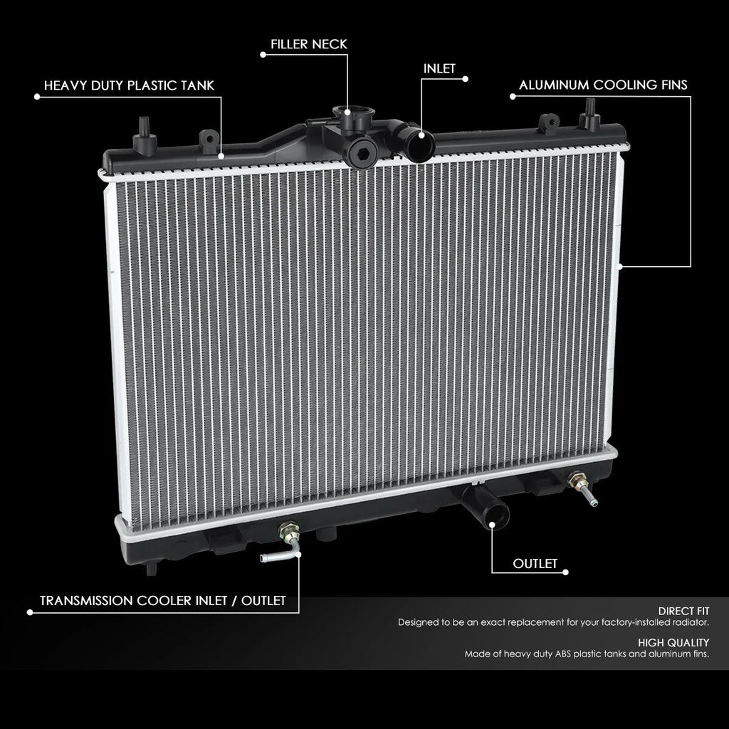 13002 Replacement Radiator 07-11 Nissan Versa 1.8L