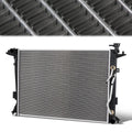 13420 Replacement Radiator 13-14 Hyundai Genesis Coupe AT