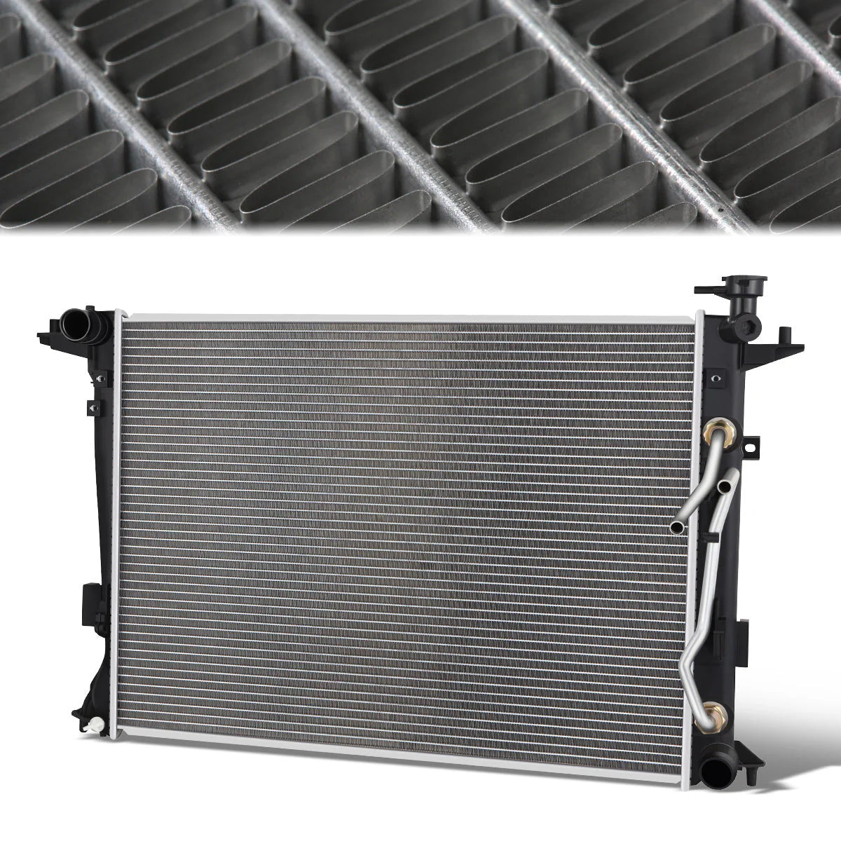 13420 Replacement Radiator 13-14 Hyundai Genesis Coupe AT