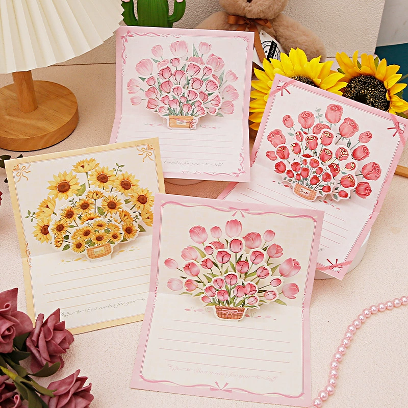 Petal Kiss Pop Card