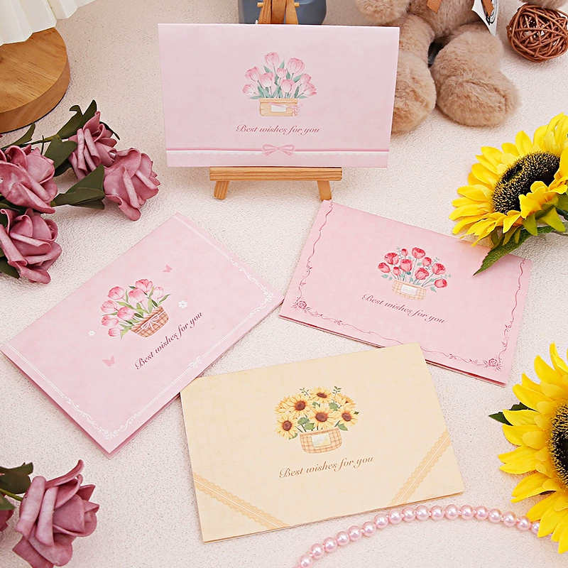 Red Rose Garden Card