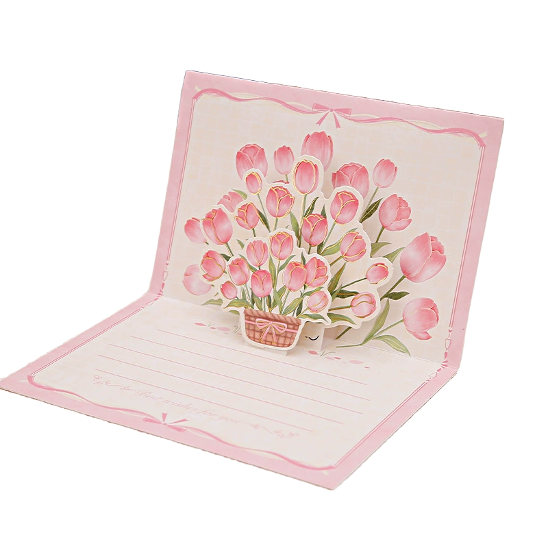 Petal Kiss Pop Card