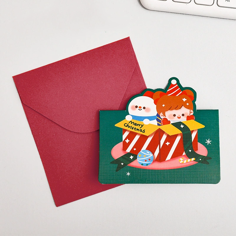 Xmas Gift Box Card
